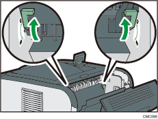 Illustratie hendels omhoog