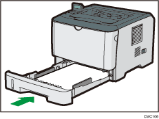 Illustratie van de printer