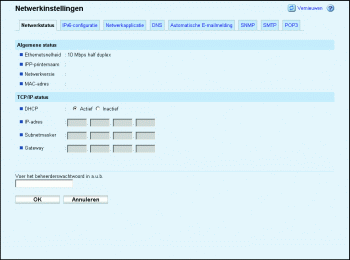 Internetbrowser-schermillustratie