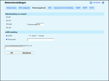 Internetbrowser-schermillustratie