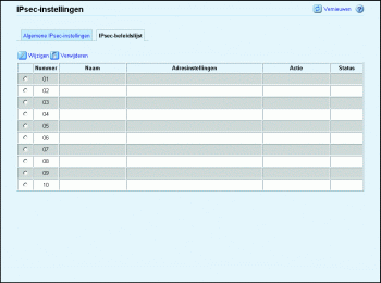 Internetbrowser-schermillustratie