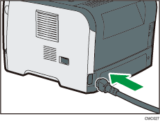 Иллюстрация кабеля электропитания