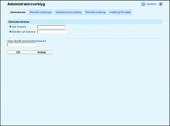 Bild av webbläsarskärmen