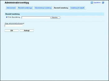 Bild av webbläsarskärmen