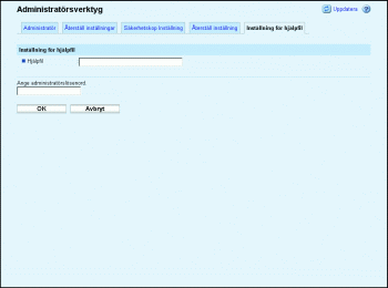 Bild av webbläsarskärmen