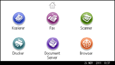 Abbildung Bedienfeld-Display