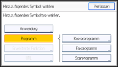 Abbildung Bedienfeld-Display