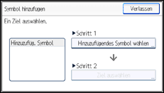 Abbildung Bedienfeld-Display