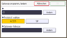 Abbildung Bedienfeld-Display