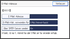 Abbildung Bedienfeld-Display