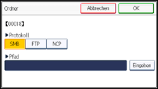 Abbildung Bedienfeld-Display