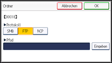 Abbildung Bedienfeld-Display