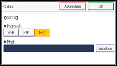Abbildung Bedienfeld-Display