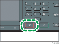 Illustrazione del tasto Stop