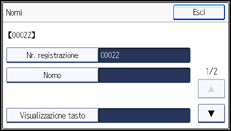 Illustrazione schermata pannello di controllo