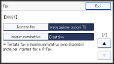 Illustrazione schermata pannello di controllo