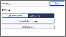 Illustrazione schermata pannello di controllo