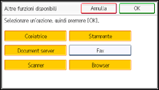 Illustrazione pannello operativo