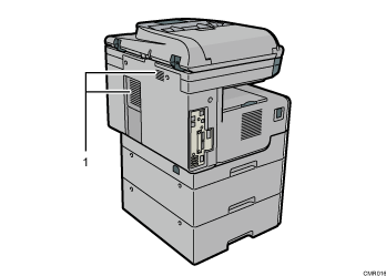 Illustrazione numerata unità principale