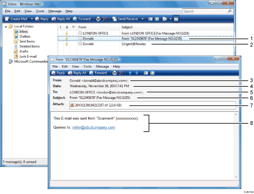 Schermafbeelding besturingssysteem