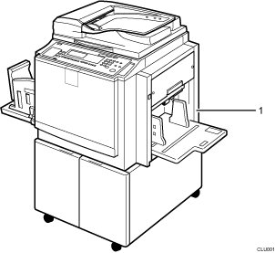 Machine illustration numbered callout illustration