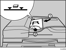 Document feeder illustration