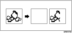 Illustration of blank prints or incomplete prints