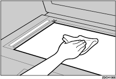 Exposure glass illustration