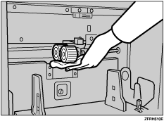 Paper feed roller (paper feed tray) illustration