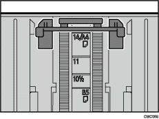 Ilustração da bandeja de papel