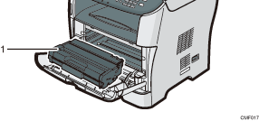 Ilustração com numeração do interior