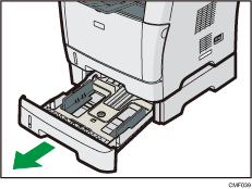 Ilustração da unidade de alimentação de papel