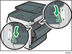 Ilustração do interior do equipamento