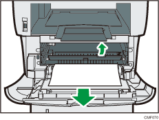 Ilustração do interior do equipamento