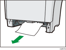 Ilustração da vista frontal do equipamento