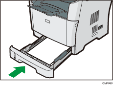 Ilustração da vista frontal do equipamento