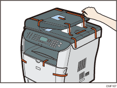 Ilustração do equipamento