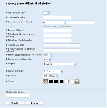 Ilustrace obrazovky webového prohlížeče