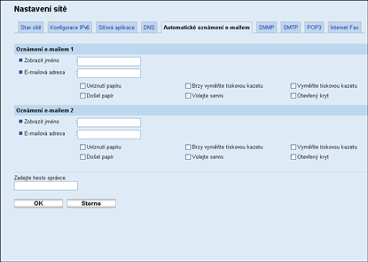 Ilustrace obrazovky webového prohlížeče