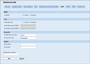 Ilustrace obrazovky webového prohlížeče