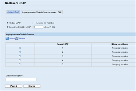 Ilustrace obrazovky webového prohlížeče