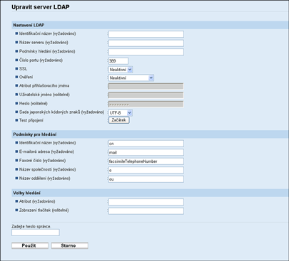 Ilustrace obrazovky webového prohlížeče