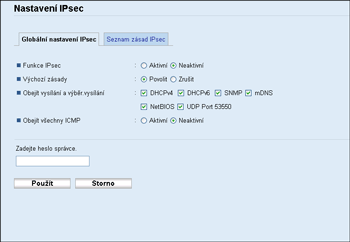 Ilustrace obrazovky webového prohlížeče
