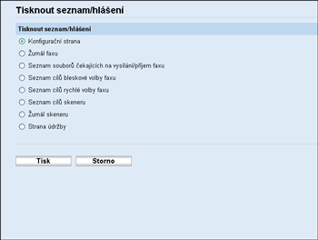 Ilustrace obrazovky webového prohlížeče