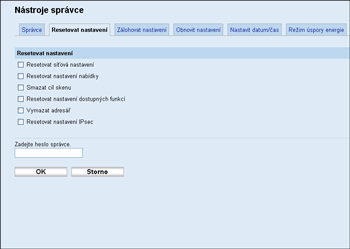 Ilustrace obrazovky webového prohlížeče
