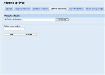 Ilustrace obrazovky webového prohlížeče