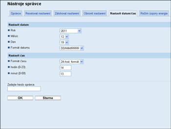 Ilustrace obrazovky webového prohlížeče