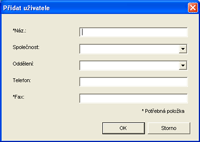 Ilustrace obrazovky aplikace