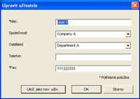 Ilustrace obrazovky aplikace