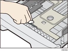 Illustration af papirkassette
